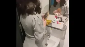 Step-Mom drains me before my date in order to last longer