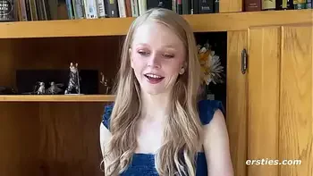 Ersties: Nervous Blonde Babe Enjoys Sexy Discipline Sessions