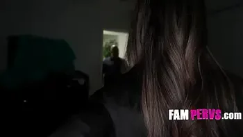 Stepson Wont Let Her Be Until He Got Off - Mandy Rhea