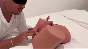 Stepmother swaps with tantaly sex doll and then fucks her stepson.