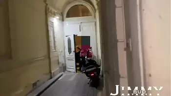 Catching Girls In The Street Ends Up In Double Penetration Foursome DP