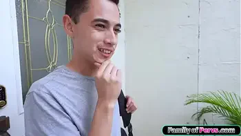 Familyofpervs.com - My black stepmom lets me suck big tits