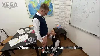 I SHOWED A STUDENT HOW TO FUCK WELL!