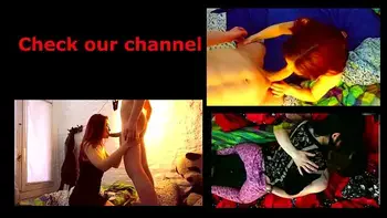 Romantic and real couple sex at home