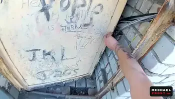 Cum in My Panties - Public OUTDOOR POV