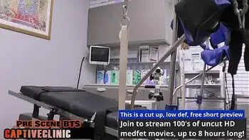 Daisy Bean Tricked By Parents, Become Play Toy To Doctor Tampa & Nurse Aria Nicole At BondageClinicCom