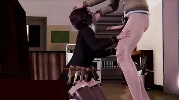 Hogwarts Legacy student fucks in the library l 3d animation