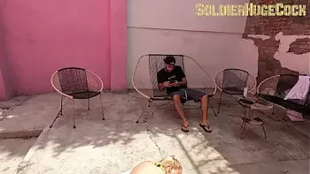 Our Paraguayan friend is a total slut and she asks my friend and I to penetrate her delicious vagina at the same time