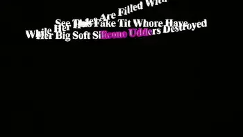 Huge Cellulite PAWG Ass And Monster Size Saggy Fake Tits