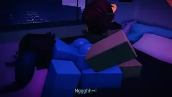 Goblin gets seduced by a slutty elf | Roblox RP (feat. @ranoya1)