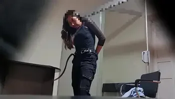 Espiando a profesora de la universidad catolica de Chile