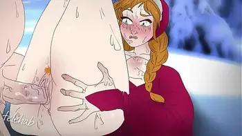 Anna fucked in the snow ! Frozen Anime hentai cartoon