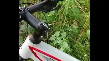 Sexy Cyclist on a Walk, Greedily Swallowed all My Sperm