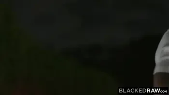 BLACKEDRAW BBC-hungry goddess Violet devours Jax' hard cock