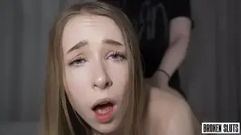 THE HARDEST ORGASM OF HER LIFE - Pretty Teen ROUGH Fucked To Multiple Screaming Orgasms