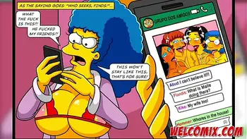 Margy's Revenge! Cheated on her husband with several men! The Simptoons Simpsons