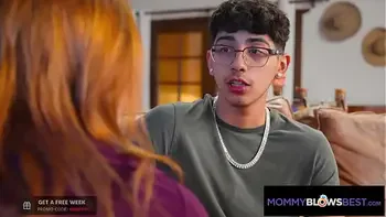 MommyBlowsBest - My Redhead Busty Stepmom Has Needs So She Sucked My Cock