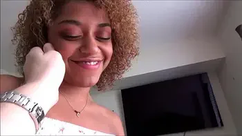 White Step Dad Comforts Ebony Teen - Milu Blaze - Family Therapy - Alex Adams