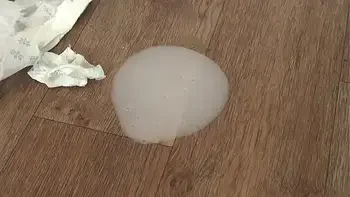 Cream pie from a mature nun. Chubby MILF in uniform, with a big ass without panties doggy style, and a lot of cum pouring out of her shaved pussy. Amateur fetish. PAWG.