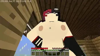 Steve comendo a gótica quadrada