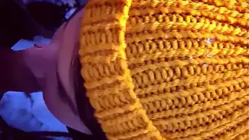 Risky sucking a stranger in a public park and swallowing hot cum