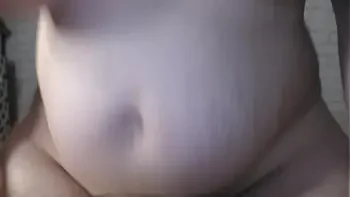 BBW horny stepmom ride my dick in cowgirl position until i cumming inside her hairy pussy and make her pregnant