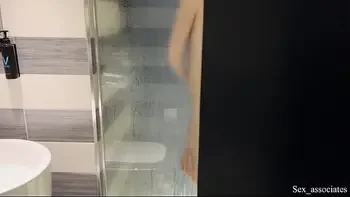 Step mom caught me spying on her in a shared hotel room.