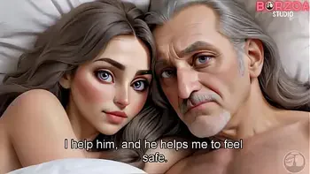 Mia - 1 - Horny old Grandpappa domesticated virgin teen young Turkish Girl