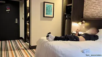 Public Dick Flash. The hotel maid was shocked when she saw me jerking off during room cleaning service but agreed to help me cum