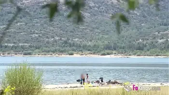 She flaunts her BIG TITS in public before a glorious outdoor sex session! Natali Quinn