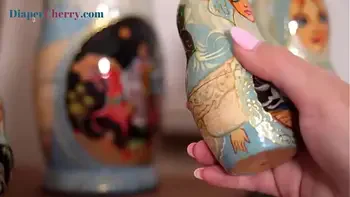 Cherry English Diaper Butt Plug Fun