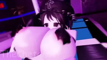 Roblox Strip Club Experience, a slut dances in the Strip Club and gets fucked by a huge cock