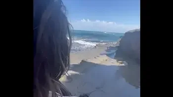 Chris Diamond fucking on beaches with her brazilian friend