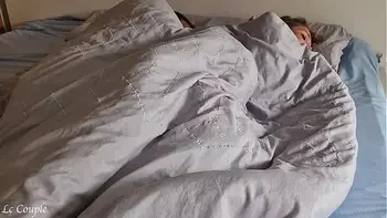 Wife's morning warm and wet pussy ready for wake up fingering and fucking