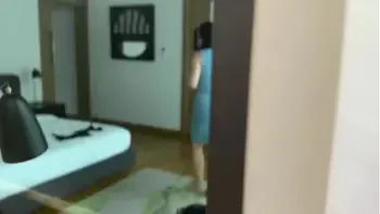 Lonely Housewife Couldn't Resist the Temptation of Being Fucked by Sports Swimming Pool Cleaner POV