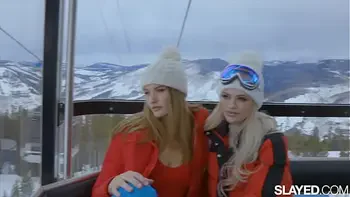 SLAYED Snow Bunnies Mia And Alex Have Insatiable Appetites