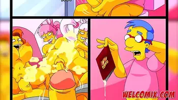 The best tits and butts in adult cartoons! Simptoons, Simpsons hentai!