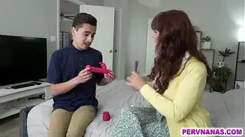 Juan Loco give stepnana Syren De Mer a first quick lesson on how to use sex toys