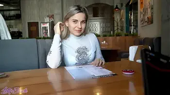 Remote Controlled Vibrator In Crowded Cafe - Letty Black