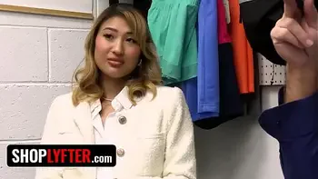 Rich Bitch Shoplifter Gets Caught And For The First Time In Her Life, She Learns About Consequences