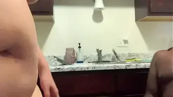 LuxuriousBBWS Fuckn in the kitchen after work