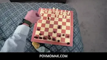 PovMom4K  -  Queen Stepmom Sheena Ryder Takes Pawn