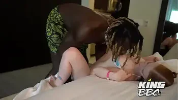 Dropping HUGE DICK in petite REDHEAD!