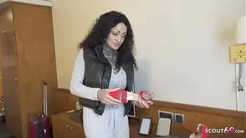 GERMAN SCOUT - First Anal Sex for Big Tits Tattoo Model Mia Roux at Pickup Casting