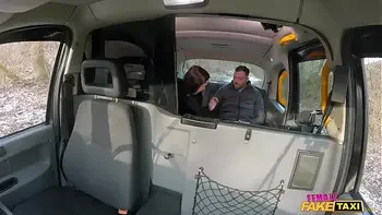 Female Fake Taxi She unloads an ex-cons balls on his first day of release