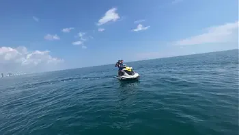 Horny Blonde Getting Her Pussy Drilled On A Jetski