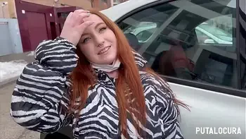 PutaLocura - La pelirroja Bibian Fox es pillada por Torbe y se lo folla