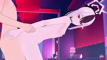 Kyouyama Kazusa and Onikata Kayoko intense sex. - Blue Archive Hentai