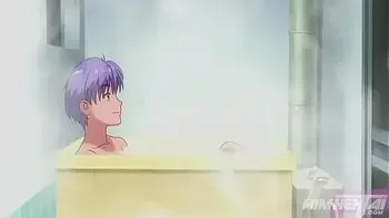 The cleaning girl cleans her boss's stepson's cock - Hentai Uncensored