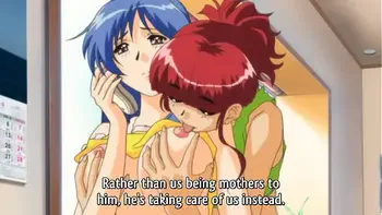 Stepsisters Touching Talking to her Stepdad - Uncensored Hentai